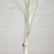 6ft. Pre-Lit White Birch Artificial Christmas Tree, White LED Lights